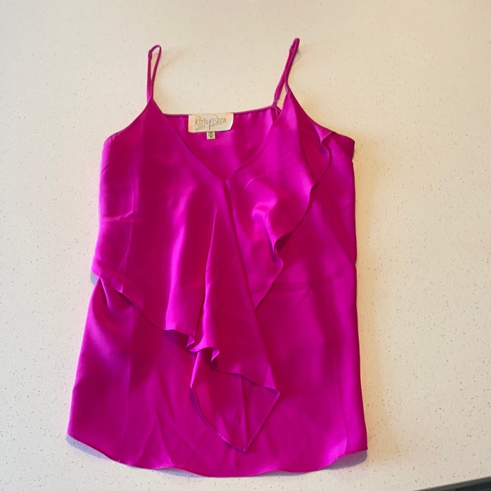 Rory Beca Tank Top 100% Silk